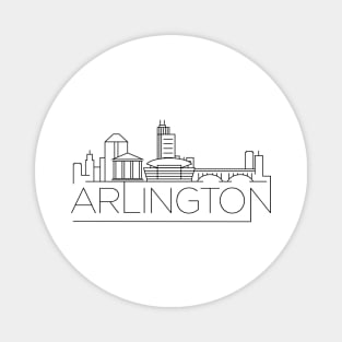 Arlington Minimal Skyline Magnet